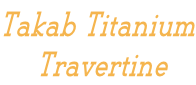 Takab Titanium  Travertine