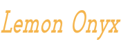 Lemon Onyx