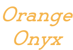 Orange Onyx